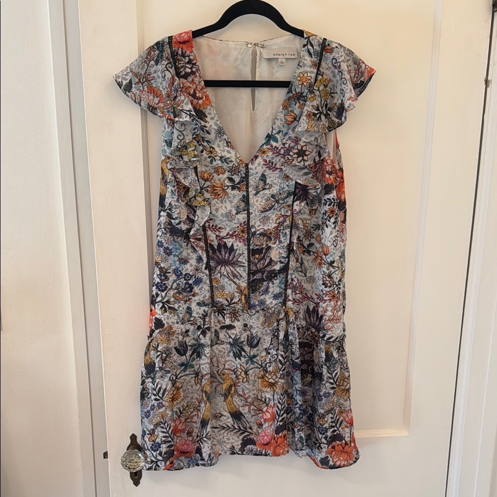 Flattering floral dress